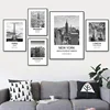 City Poster New York London Paris Wall Art for Livingroom Decoration Picture on The Wall Sheets for Paintings Canvas Home Decor 1