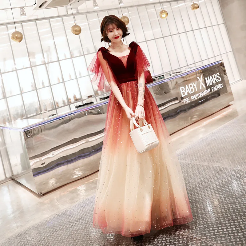 

2 Colours Long Prom Dresses Sweetheart Crumpled Tulle Ruffles Evening Dresses Off Shoulder Tiered Party Dresses Bow Suspenders