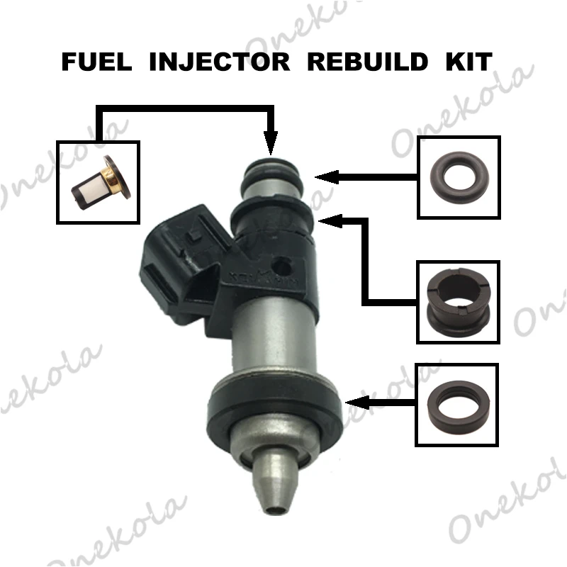 Fuel Injector repair kit Orings Filters for Honda CRV CR-V 1999-2001 2.0L S2000 06164-PCA-000 15710-24F00