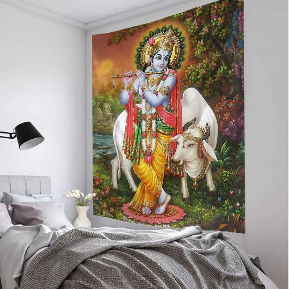 Mandala Indian Tapestry Wall Hanging – goodsshopi