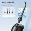 4 Pcs Fairywill Water Flosser Replacement Tips for the FW5020 Family Water Flosser Oral Irrigator Eco-Friendly Durable 3