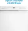 Built-in Dishwasher with 8 Place Settings, 6 Washing Programs, Stainless Steel Tub, Heated Dry, Energy Star, White 5