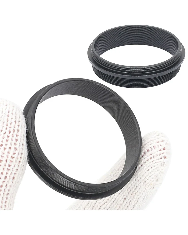 Microscope Adapter T T2 Mounting Adapter Ring All Metal Outer Thread M42 M48 M54 SCT Ring Adapter Pitch 0.75mm Telescopic Photographic Accessories