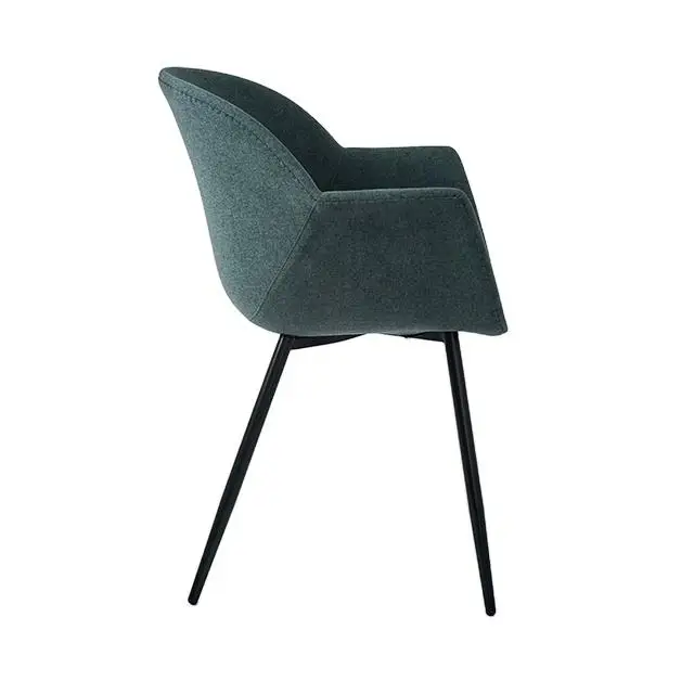 Modern Nordic Fabric Comfortable Coffee Accent Living Room Leisure Arm Chair