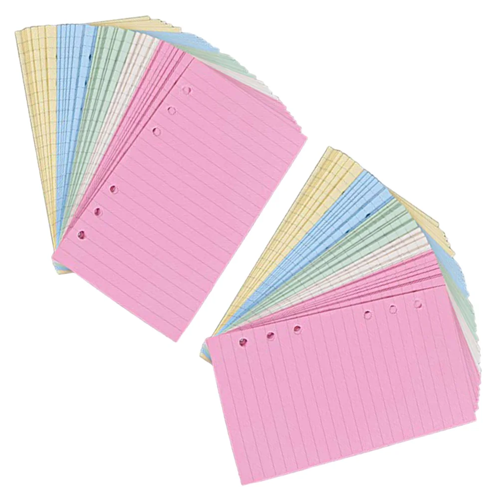 

100 Pages Detachable Note Pads Lined Journal Notebook Colorful Loose Leaf Paper