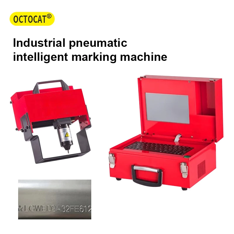 

Pneumatic Electric Metal Steel Pipe Steel Plate Mold Engraving Machine Portable Stainless Steel Coding Machine Marking Machine