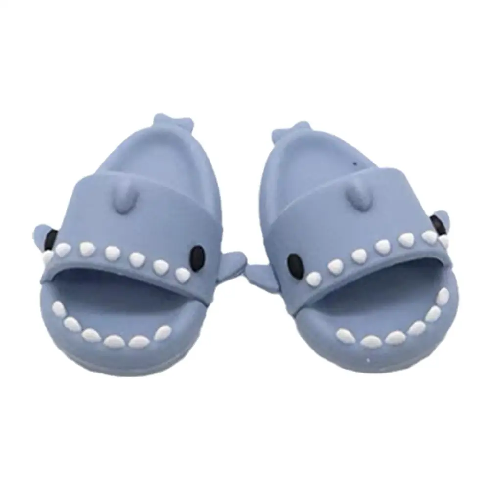 Small Animal Clothes 1pair Mini Shark Slipper For Small Pet Hamster Little Turtle Little Lizard Hedgehog Supplies