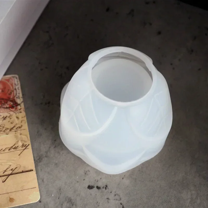 DIY Crystal Epoxy Resin Mold Rose Candlestick Ashtray Multifunctional Mirror Silicone Mold