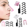 6Pcs/Set Beauty Nose Up Lifting Bridge Shaper Massage Tool No Pain Nose Shaping Clip Clipper Women Girl Massager 3 Size 1