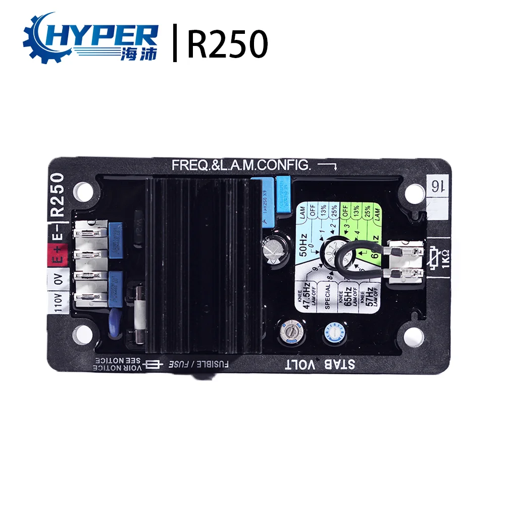Description Picture 5 of itemAVR R250 Leroy Somer Copy Generator automotive voltage stabilizer Diesel Alternator Parts Brushless Diesel Generation System Set