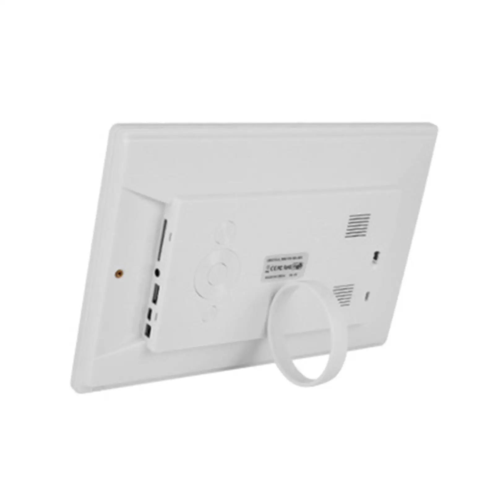 10 인치 전자 디지털 사진 프레임 EU 표준 플러그 전문 1024x600 해상도 16/9 화면 쉽게 설치, 검정, EU 표준 