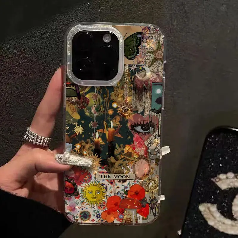 حافظة لهاتف آيفون 16 15 14 13 12 11 Pro Max XR XS...