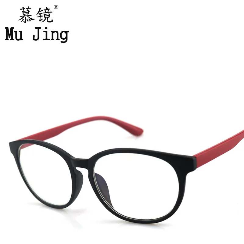 

Black Technology Negative Oxygen Ion round Frame Anti-Blue Light Glasses Plain Glasses