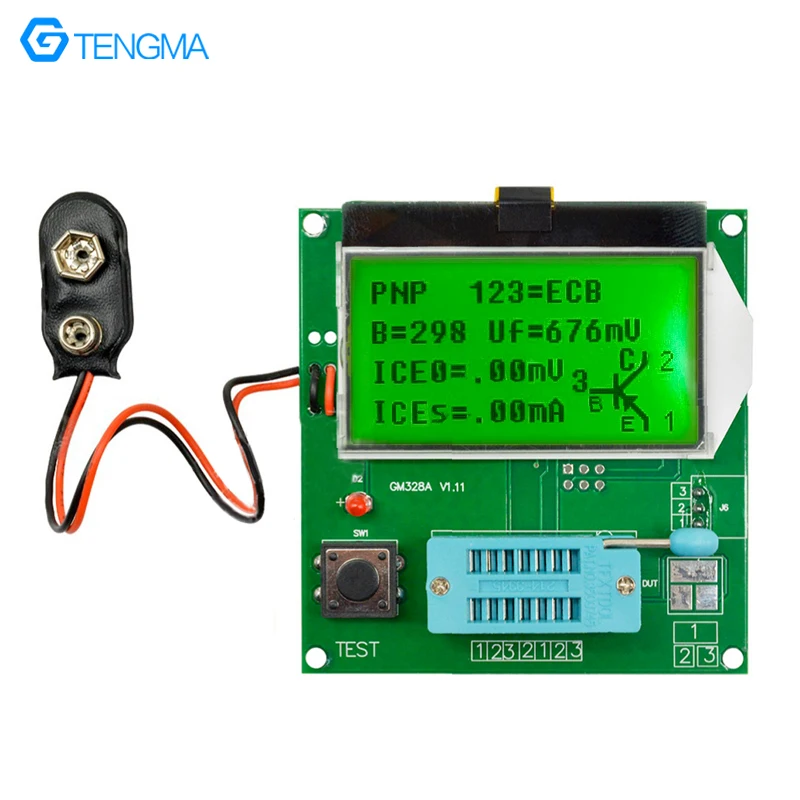 Gm328a Electronic Transistor Tester Graphic Board Chip Board Transistor