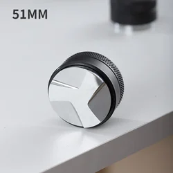 Premium Aluminum Coffee Tamper with Adjustable Distributor and Angled Slopes (ABS Aluminu 51mm)