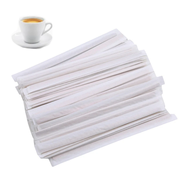 100pcs Stirring Rod Wooden Coffee Tea Ice Cream Popsicle Beverage Stir Stirrers for kitchen DIY Sticks Tool Individually Wrapped