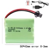 3.6V/4.8V/6V/7.2V/9.6V 5000mAh NI-MH Battery For Rc toys Cars Tanks Robots Guns Boats toys accessories high capacity AA Battery 2