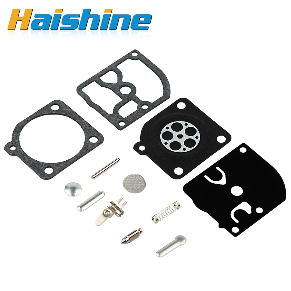 5 Kit Riparazione Membrana Carburatore Zama Per Motosega 020T 021 023 025 FS300 FS350