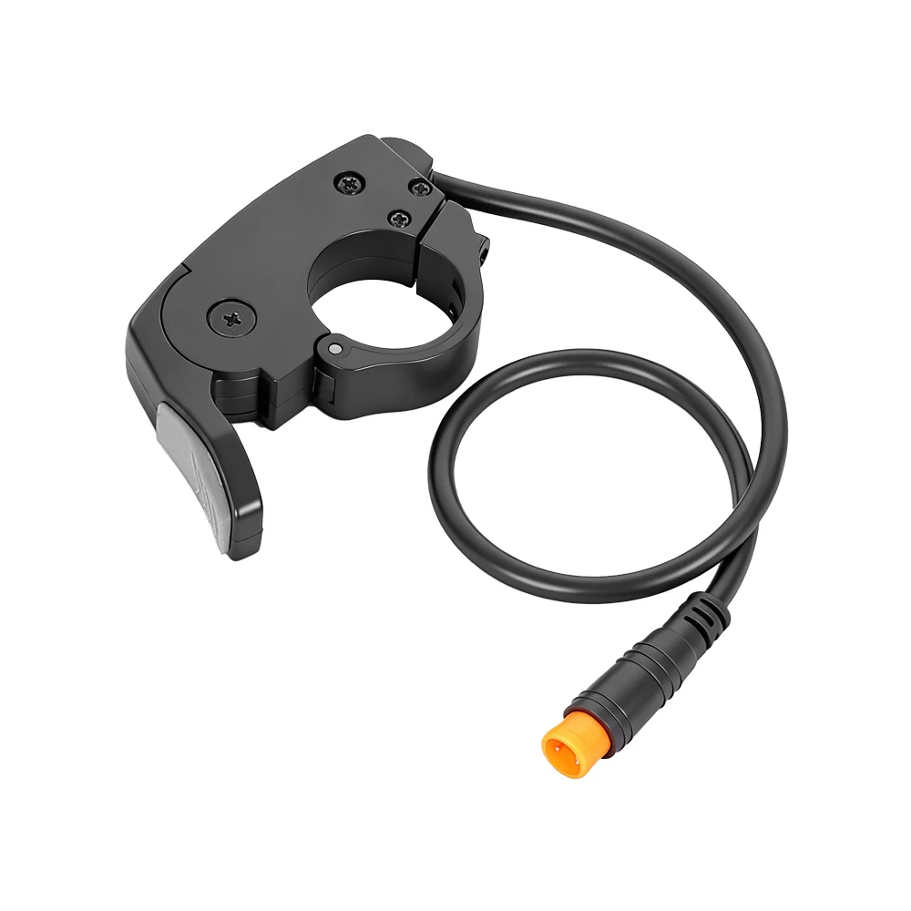 Electric Bicycle & Scooter Finger Throttle Handlebar - 22mm Thumb Control, Multi-Voltage Compatibility