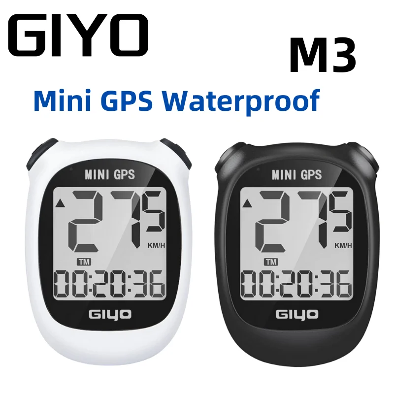 Giyo M3 Bike Mini Gps Cycling Computer Wireless Road Bicycle Cronometro Impermeabile Velocimetro Contachilometri Display Lcd Retroilluminazione