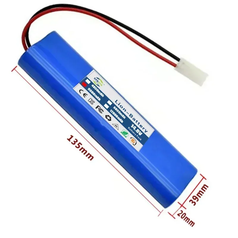 14.8V 12800mAh Battery Pack for Qihoo .360 S6 .Robotic Vacuum Cleaner Spare Parts Accessories Replacement Batteries. 5