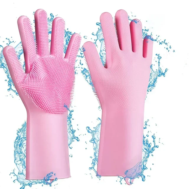 Silicone Pet Grooming Glove 5
