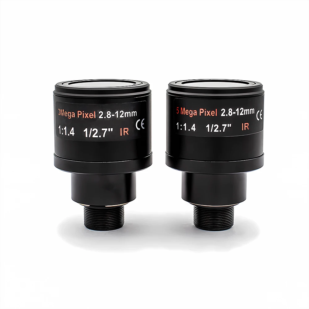 2.8-12mm Manual Focus Varifocal Lens M12 Mount With Narrowband 650nm Filter CCTV