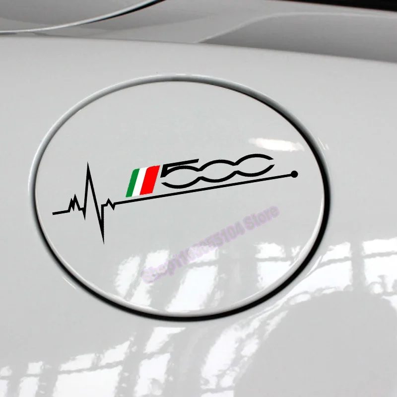 Set of stickers Fiat 500 Italian buy spare parts