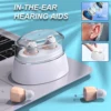 Invisible Hearing Aids Mini Aids for Elderly Adjustable Ear Aid For Mild To Moderate Deafness 1