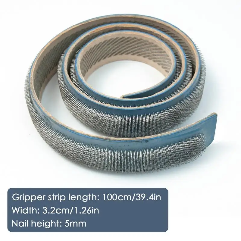 

Gripper Strip For Tufting Frame Embroidery Frame Stretch Cloth Nail Strip Clamping Strips Rug Hooking Tool Accessories Portable