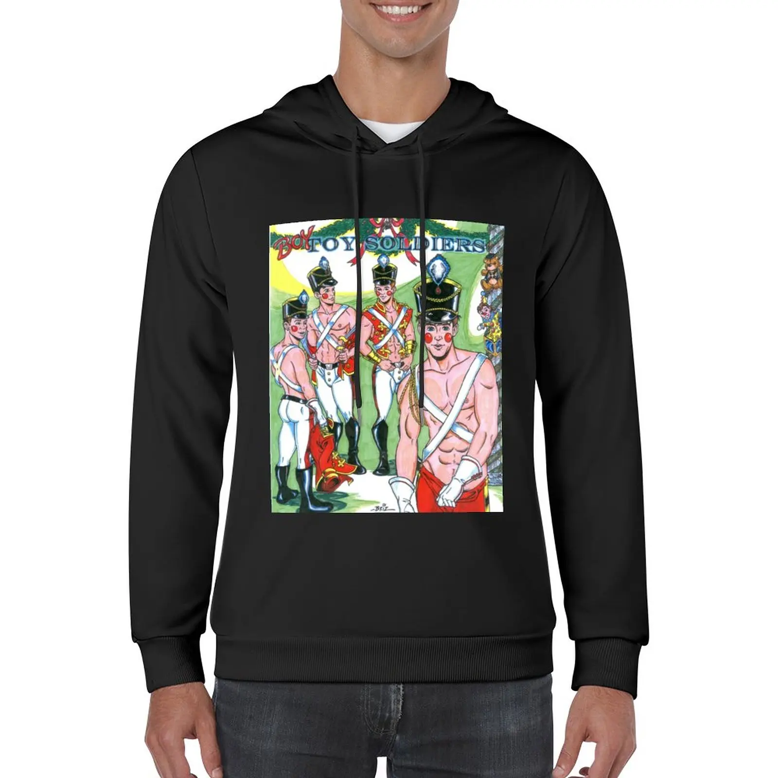 

New Boy Toy Soldiers Pullover Hoodie men's clothes essentials tracksuit