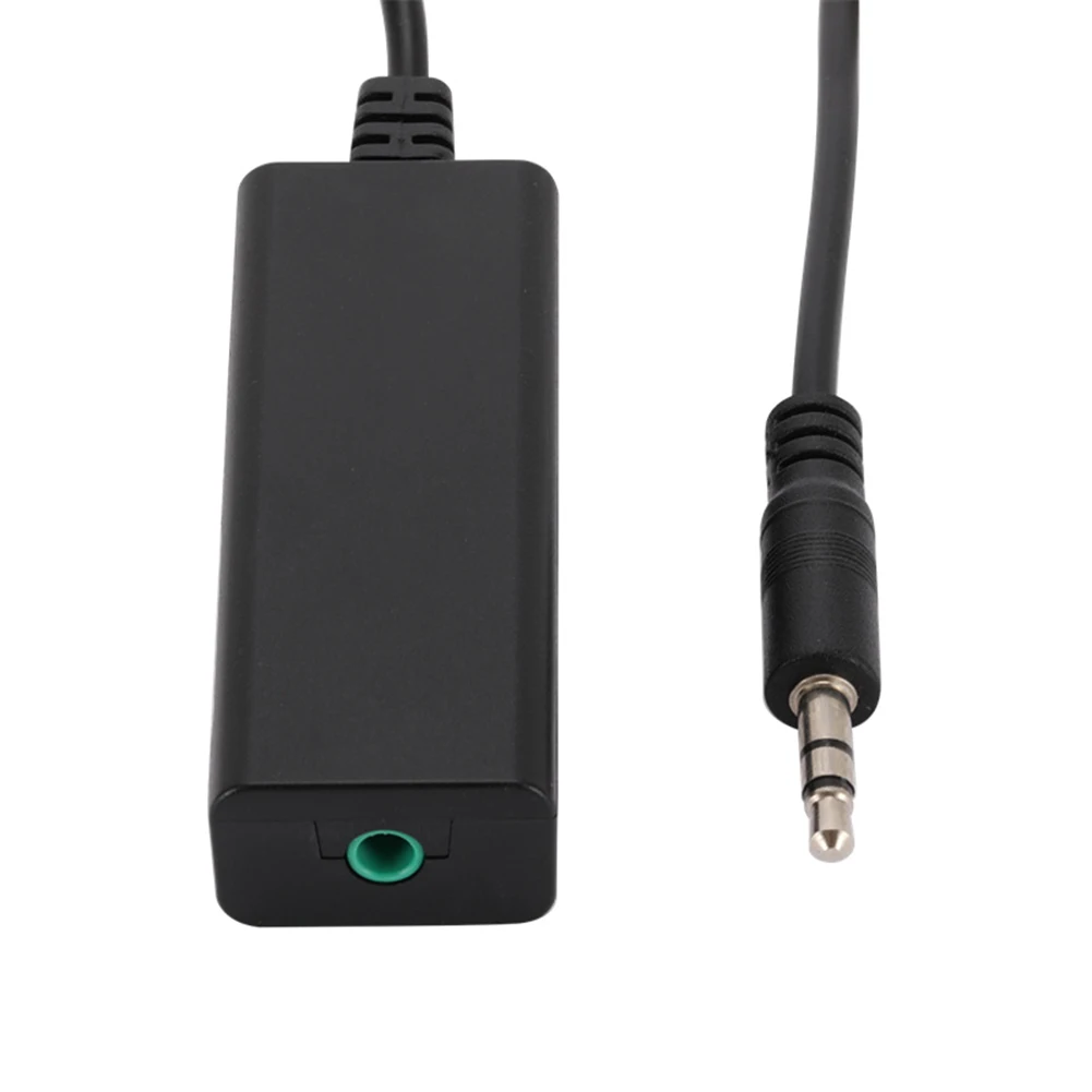 Ground Loop Noise Isolator for Car Audio Home Stereo System Clear Sound Aux Audio Noise Reducer Plug and Play