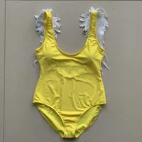 Summer Family Wing Swimming Dress Mother and Daughter Swimwear Family Matching Look Mom Girls Kids Swimsuits Family Look Outfits 2