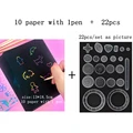 10 paper and 22pcs
