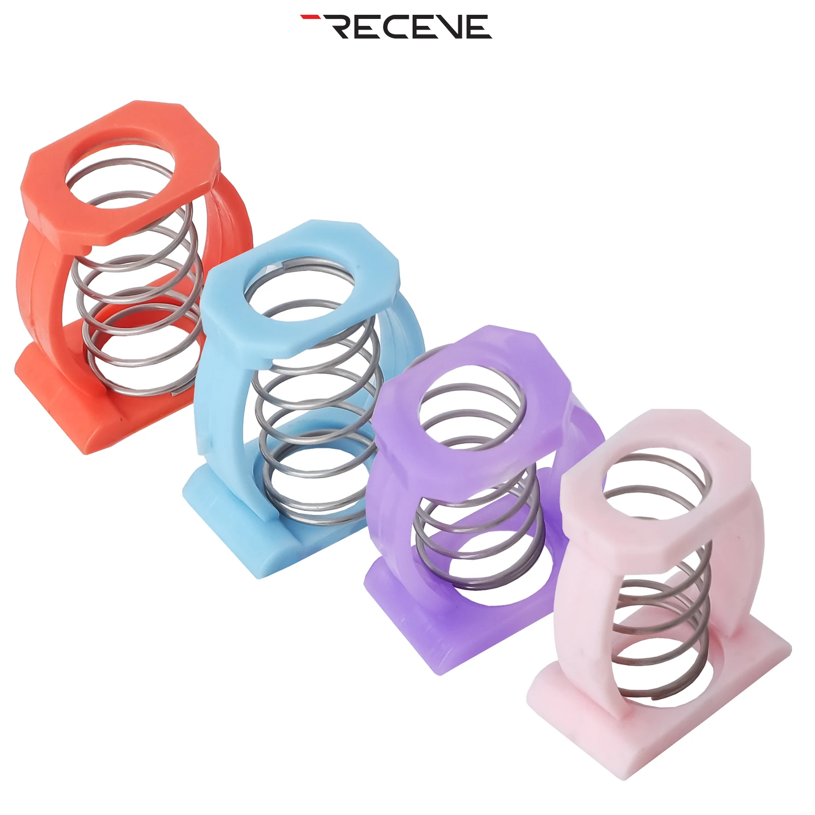 RECEVE Folding Bike Spring Hinge Clamp Spring C-Buckle Spring Hinge Clamp Easy Bicycle Frame Repair Accessories For Brompton