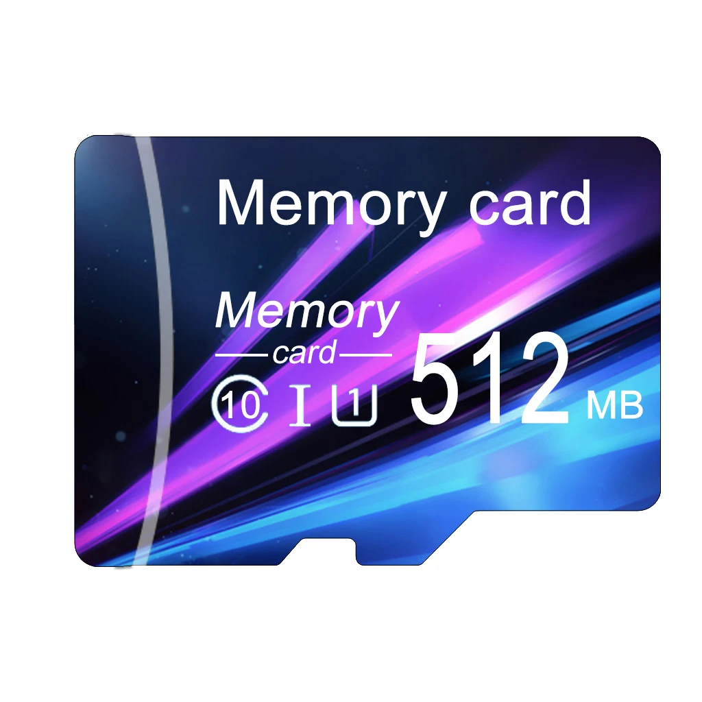 High Speed Micro TF Card 512MB 256MB 128MB Class 10 Memory Card 512MB V10 TF Card For Smartphone Camera Speaker