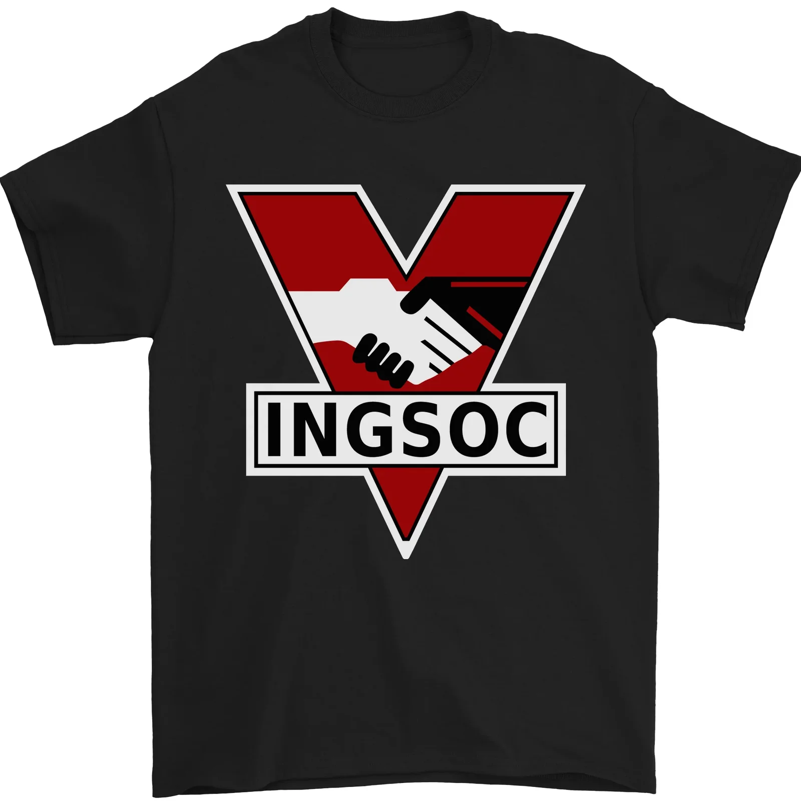 Ingsoc George Orwell T-Shirt In Cotone 1994 100% Per Il Socialismo Inglese