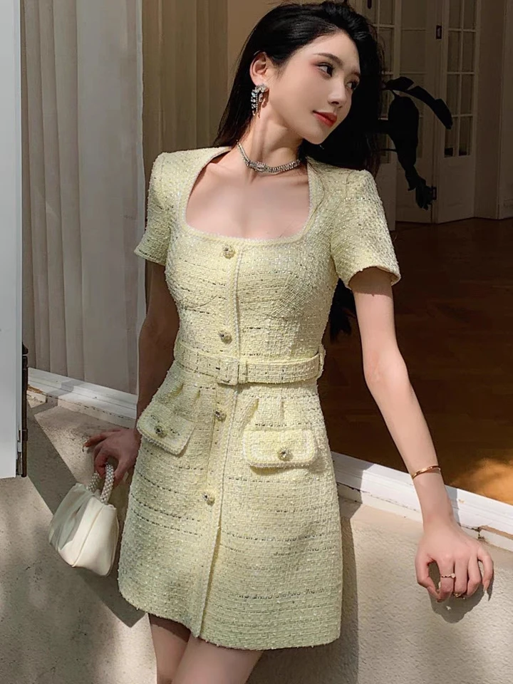 ジャケット・アウター MALL TWEED JACQUARD DRESS-OVER SHORT MOD MALL TWEED JACQUARD DRESS-OVER SHORT MODS COAT