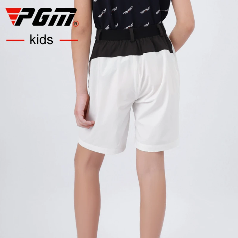 PGM Boys Golf Shorts Summer Children Elastic Band Pants kids Casual Sports Wear Clothing Casual Commuter Clothes Suit KUZ105