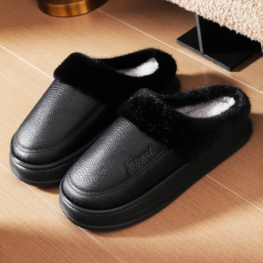 Memory Foam Luxury Warm Indoor Slides