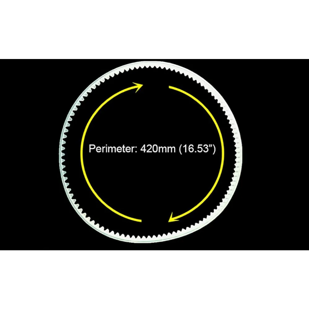 FR-900 FRM-900 시리즈 연속 백 씰링 기계(410mm/420mm/428mm)용 10개 기어 벨트 톱니 벨트 예비 부품