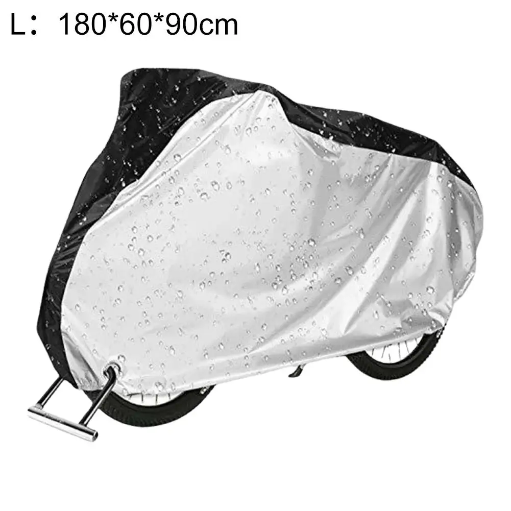 Enhanced Waterproof Outdoor Bicycle and Motorcycle Protective Cover - Thickened for Rain, Snow, Dust, and Sun Protection