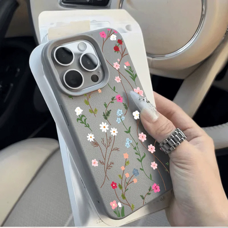 Charming Butterfly Flower Design Phone Case