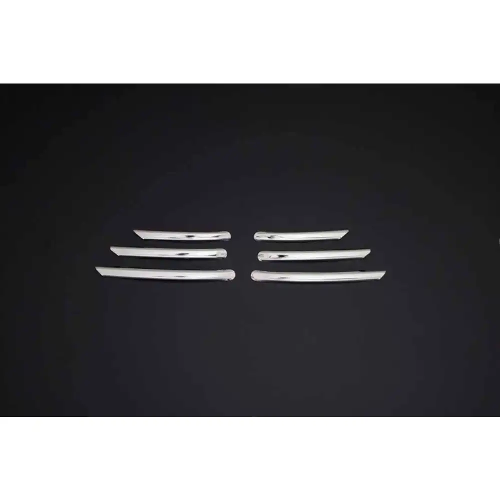 Per Ford Focus 2 Hb Chrome Fog Light Sopracciglia 6 Paranza 2008-2011 Inter