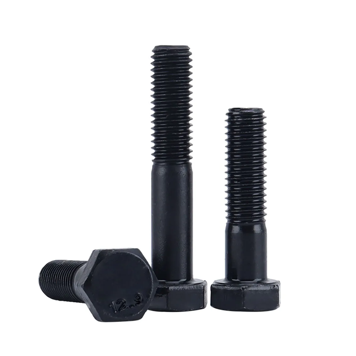 

M10 Half Thread Black Outside Hex Head Screws External Hexagon Head Cap Screws Bolts High Tensile Grade 12.9 Alloy Steel