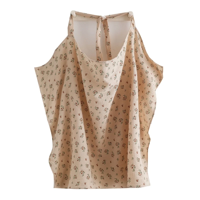 Privacy Apron Cotton Nursing Cover Muslin Nursing Cover fit for Breastfeeding