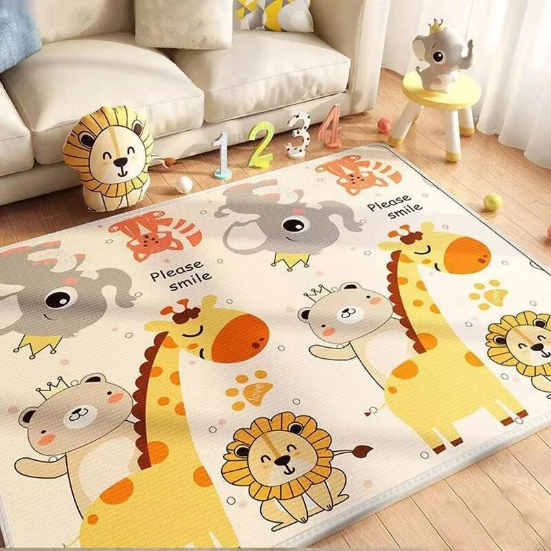 1cm Thickness EPE Baby Play Mat for Children Rug Playmat Developing Mat Baby Room Crawling Pad Folding Mat Baby Carpet Mat Rug children s baby play blanket lace solid color crawling mat stroller quilt air conditioning quilt children s room decoration