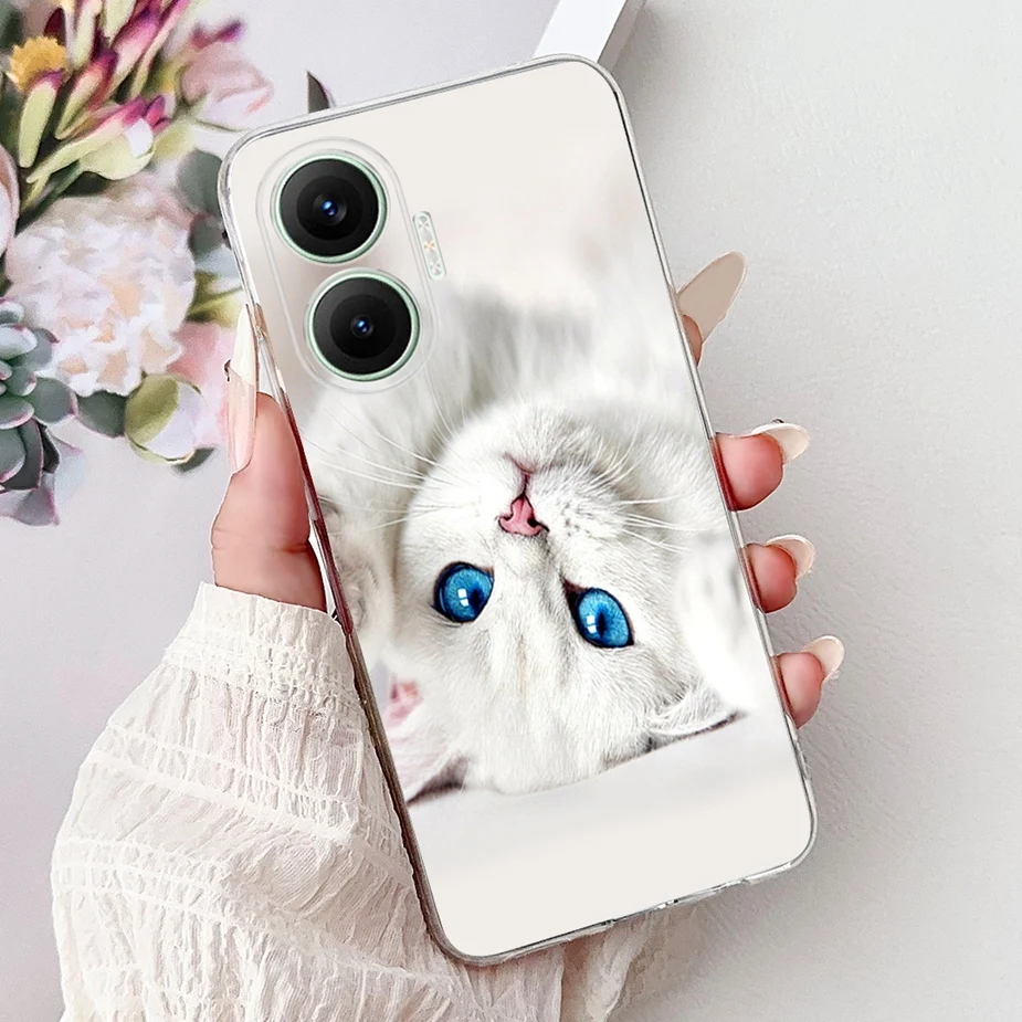 Stylish Painted Soft Slim Phone Case - For Xiaomi Redmi and Poco Series