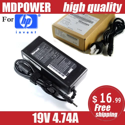 MDPOWER For HP 325 326 511 Notebook laptop power supply power AC adapter charger cord ul listed ac charger compatible with toshiba l655 l655d l655 s5150 l655 s5096 laptop adapter power supply with extra cord