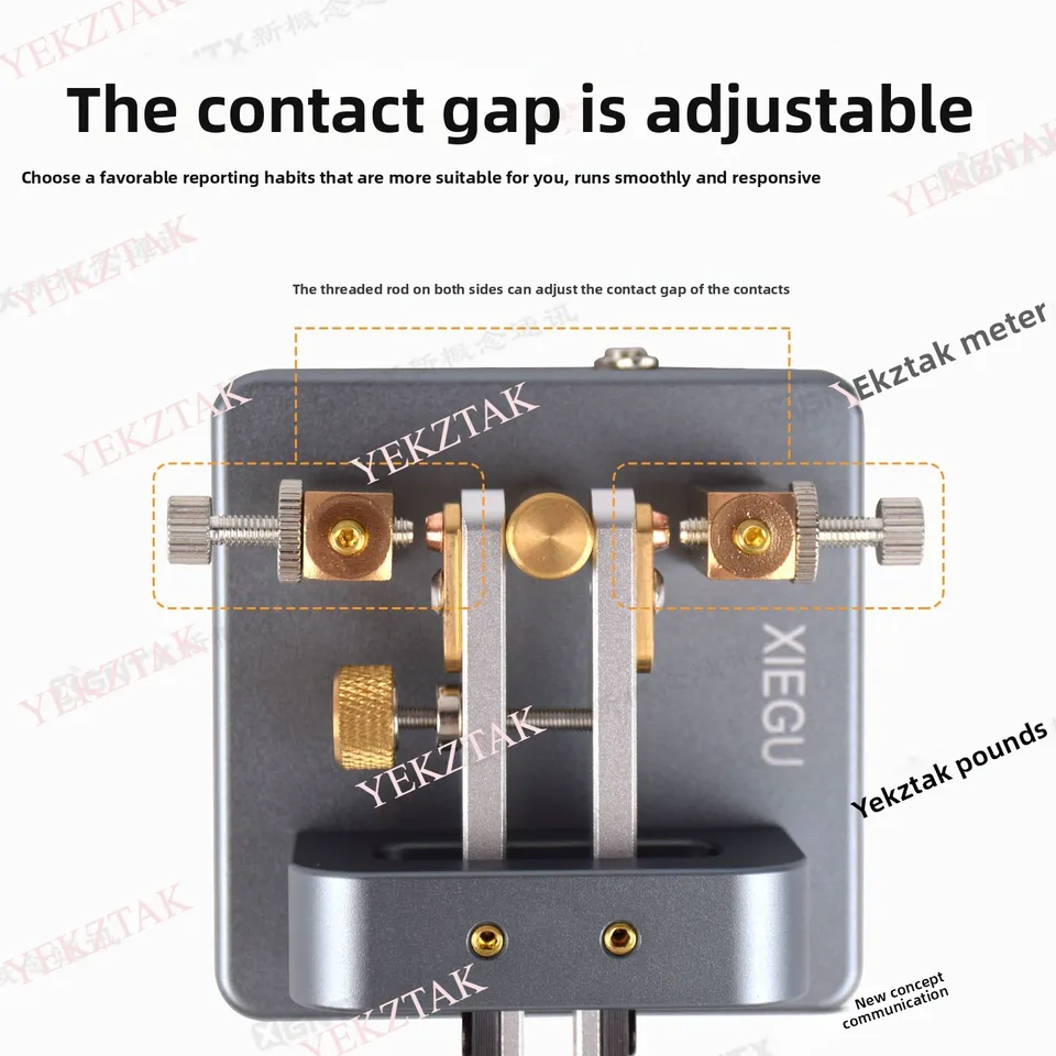 Xiegu Electric Key VK-6 Short Wave Wireless Automatic Key, Morse